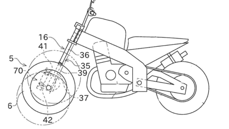 Kawasaki LMW trike patent